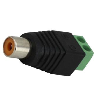 RCA JACK TO 2P SCREW TERMINAL