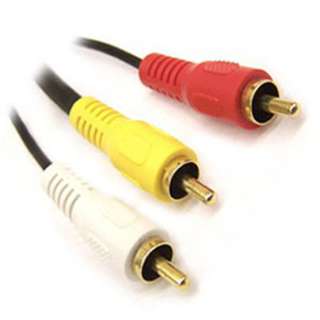 RCA CABLE ASSY M/MX3 18FT GOLD