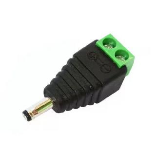 Dc Power Plug 1.3x3.5mm With Screw Terminals