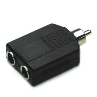 AUDIO ADAPT 6.3MONOJKX2-RCAPL 