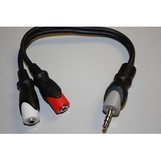 AUDIO CABLE 3.5 STEREO PL-JKX2 6IN
SKU:256892