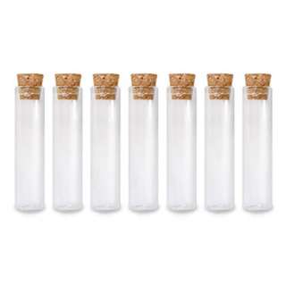 VIALS CLEAR GLASS WITH CORK LID 12MMX55MM 4.5ML
SKU:248469