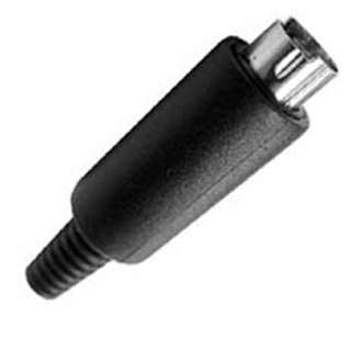 MINI DIN PLUG 8POS INLINE PLASTIC
SKU:40569