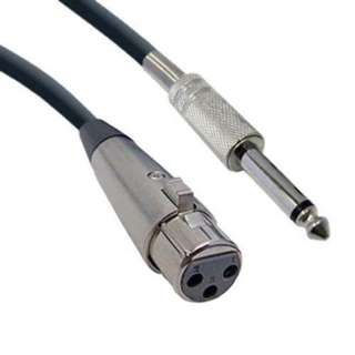 XLR MALE TO OTHER CABLES