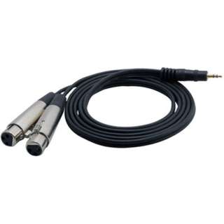 XLR CABLE 2X3JK-3.5MM STEREO PL