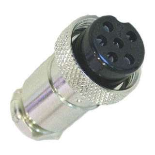 MICROPHONE 6F INLINE PLUG METAL 
SKU:40559