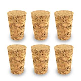 CORK STOPPER TAPERED 20X15X30MM