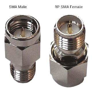 SMA ADAPTER MALE TO RPSMA FEMALE