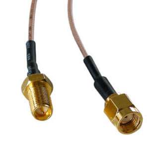 RP-SMA CABLE RG58 M/F 16FT FOR