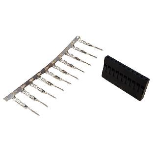 SIPSKT 2.5MM 8S HOUS WITH MALE PINS DUPONT CONNECTOR