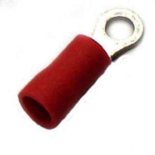 RING TERM RED #6 22-18AWG