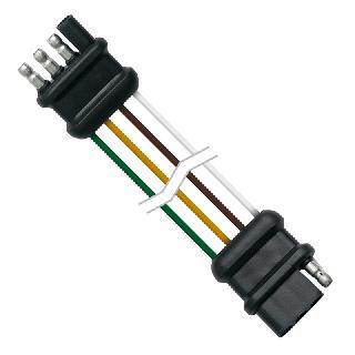 TRAILER CABLE 4P/16AWG MF-MF