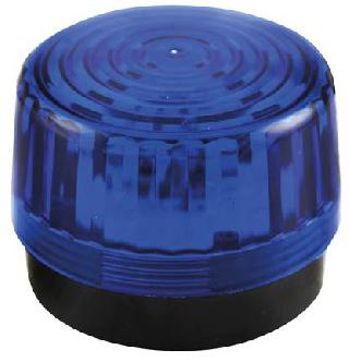 STROBE LIGHT 12VDC BLUE 3.93IN