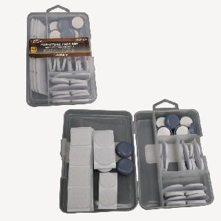 Feet Rubber & Felt Round & Squar Furniture Pads Set