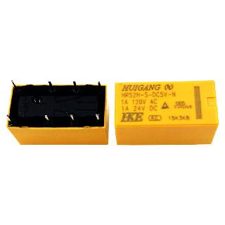 RELAY DC 5V 2P2T 1A 8P PCMT