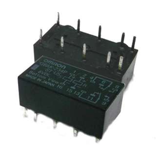 RELAY DC LATCH 6V 2P2T .6A PCMT