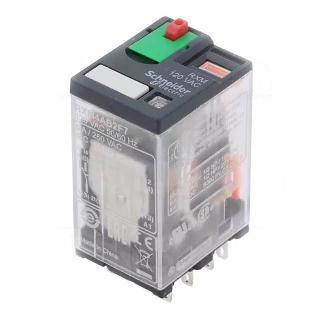 RELAY AC 120V 4P2T 6A 14P SOL PLUG-IN 6A/250VAC/28VDC