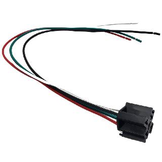 RELAY SOCKET AUTO 4P WITH WIRES