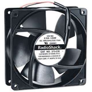 FAN DC 12V 4.7X1.5IN 0.32A 3.84W W/2 WIRE BRUSHLESS CFM:85 RPM:3K