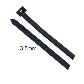 CABLE TIE BLK 6IN 40LBS