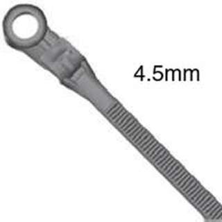 CABLE TIE SCREW MOUNT GRY 8IN