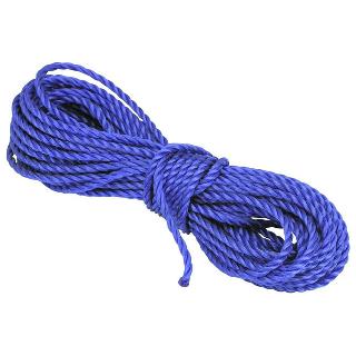 ROPE POLY TWISTED 20FT ASSORTED