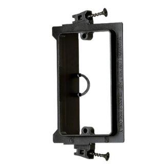 WALL PLATE MOUNTING BRACKETS BLK SINGLE CLIP FOR NEW CONSTRUCTION
SKU:268009