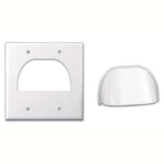 WALL PLATE FOR BULK CABLE DUAL REVERSIBLE DESIGN WHITE
SKU:235403