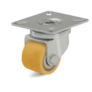 CASTER POLYURETHANE 1.4IN SWIVEL METAL TOP 2.3X2.3IN NO BRAKE YEL
SKU:248809