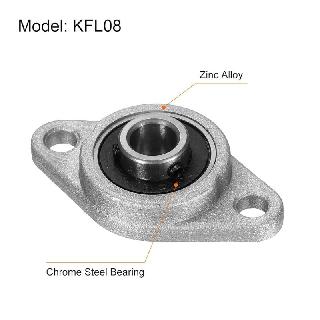 PILLOW BLOCK BEARING 8MM BORE ZINC ALLOY ACCURACY-P6(ABEC3)