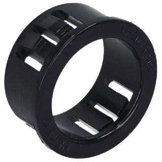 SNAP IN HOLE BUSHING PLAS BLK