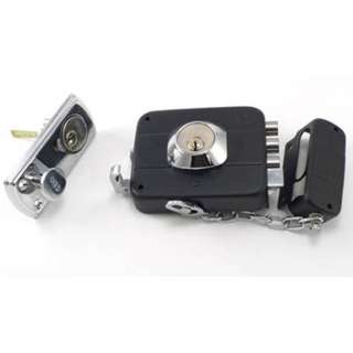 DEADBOLT LOCK NICKLE PLATED RIGHT HANDED CHAIN WITH 3 KEYS
SKU:237872