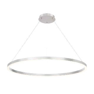 CHANDELIER MEDIUM LED SILVER spunto collection