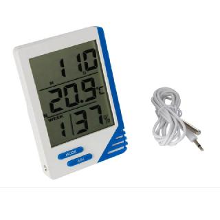 THERMOMETER & HYGROMETER DIGITAL -10-+50C INDOOR -50-+70C OUTDOOR
SKU:262393