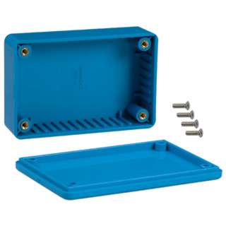 PROJECT BOX 3.3X2.2X1 PLAS BLUE