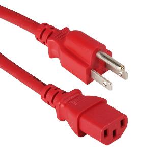 INST CORD 3/18 10FT RND RED SJT PLUG 5-15P TO FEM C13
SKU:252802