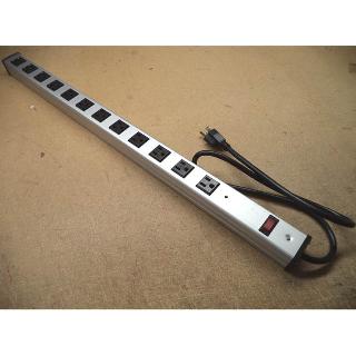 POWER BAR 12 O/LET 3FT CORD 30IN STRIP 300J