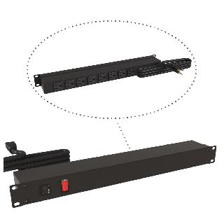 POWER BAR RACK MOUNT 8 O/LET REAR FACING 15FT CORD 15A 1U
SKU:271465