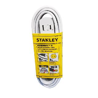 EXTENSION CORD 2/16 9FT WHT 3 OUTLET SPT-2 13A 125V
SKU:269360