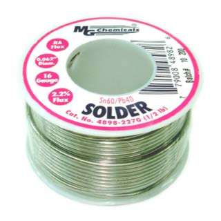 SOLDER WIRE 60/40 REGULAR 1/2LB 16AWG 0.062IN RA CORE