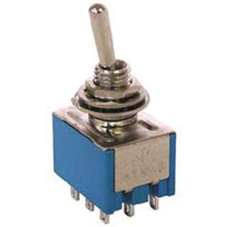 TOGGLE SWITCH 3P2T 6A ON-OFF-ON