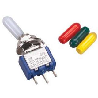 TOGGLE SWITCH 1P2T 10A ON-OFF-ON 125VAC TH SOL W/COVERS 6MM HOLE
SKU:236283
