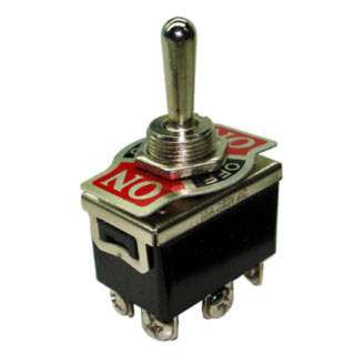 TOGGLE SWITCH 2P2T 20A ON-OFF-ON