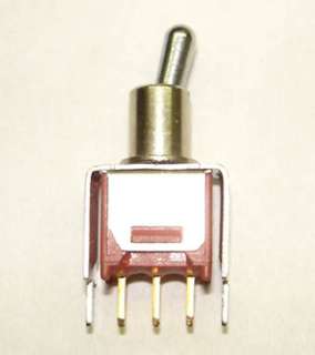 TOGGLE SWITCH 1P2T 20MA ON-NONE-