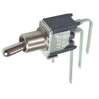 TOGGLE SWITCH 1P2T 20MA ON-NONE-