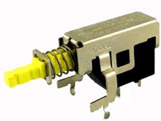 PUSH SWITCH 1P1T ON-OFF PCRA LATCHING 15A 125VAC
