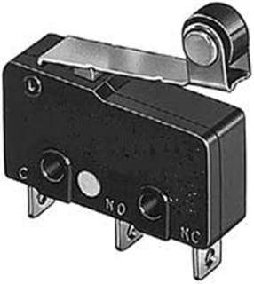 Micro Switch 1p2t No/nc 19x5mm 15mm Roller Lever 5a/125vac Sol