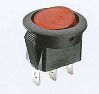 ROCKER SWITCH LIT 1P1T 6A ON-OFF