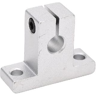 LINEAR ROD RAIL SHAFT SUPPORT GUIDE ALUMINUM FOR 8MM DIA SHAFT