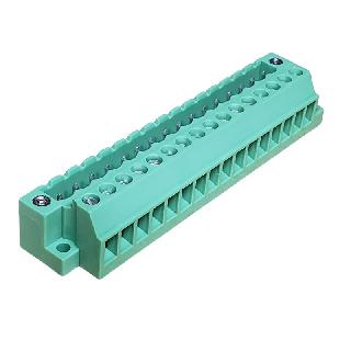 TERM BLOCK 16P ST 5MM DUAL SCREW